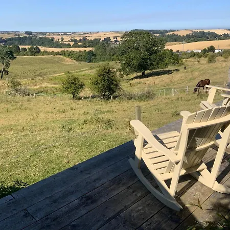 Ferienwohnung The Goods Wagon, Private Garden And Stunning Views High Buston Exterior foto
