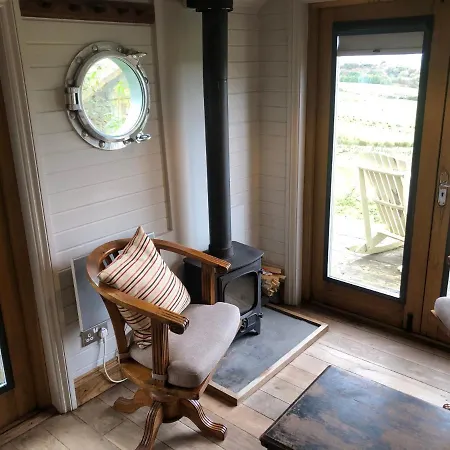 Ferienwohnung The Goods Wagon, Private Garden And Stunning Views High Buston Exterior foto