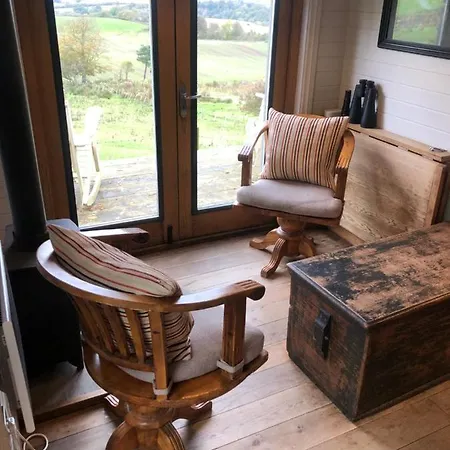 Ferienwohnung The Goods Wagon, Private Garden And Stunning Views High Buston Exterior foto